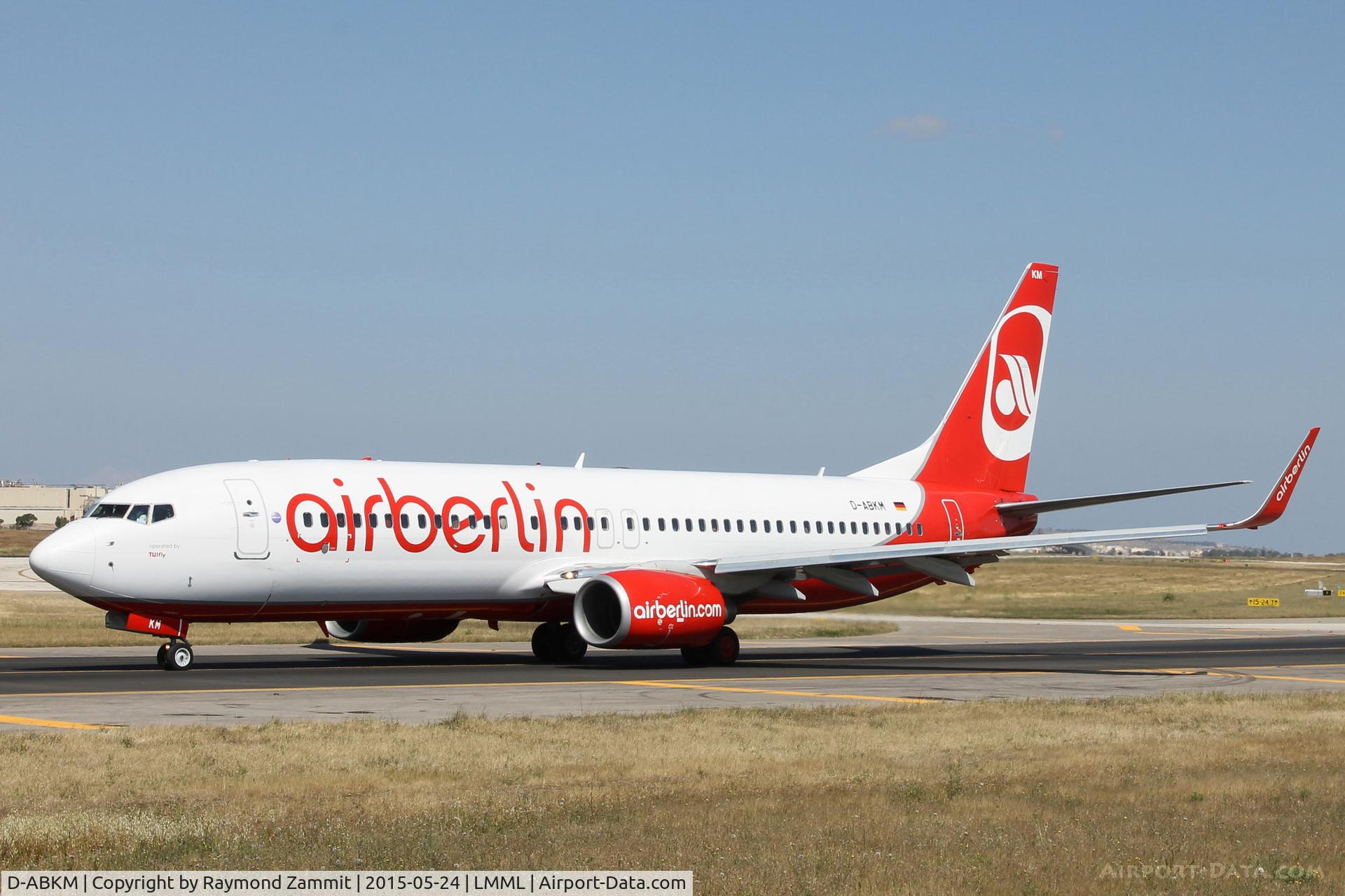D-ABKM, 2010 Boeing 737-86J C/N 37755, B737-800 D-ABKM Air Berlin