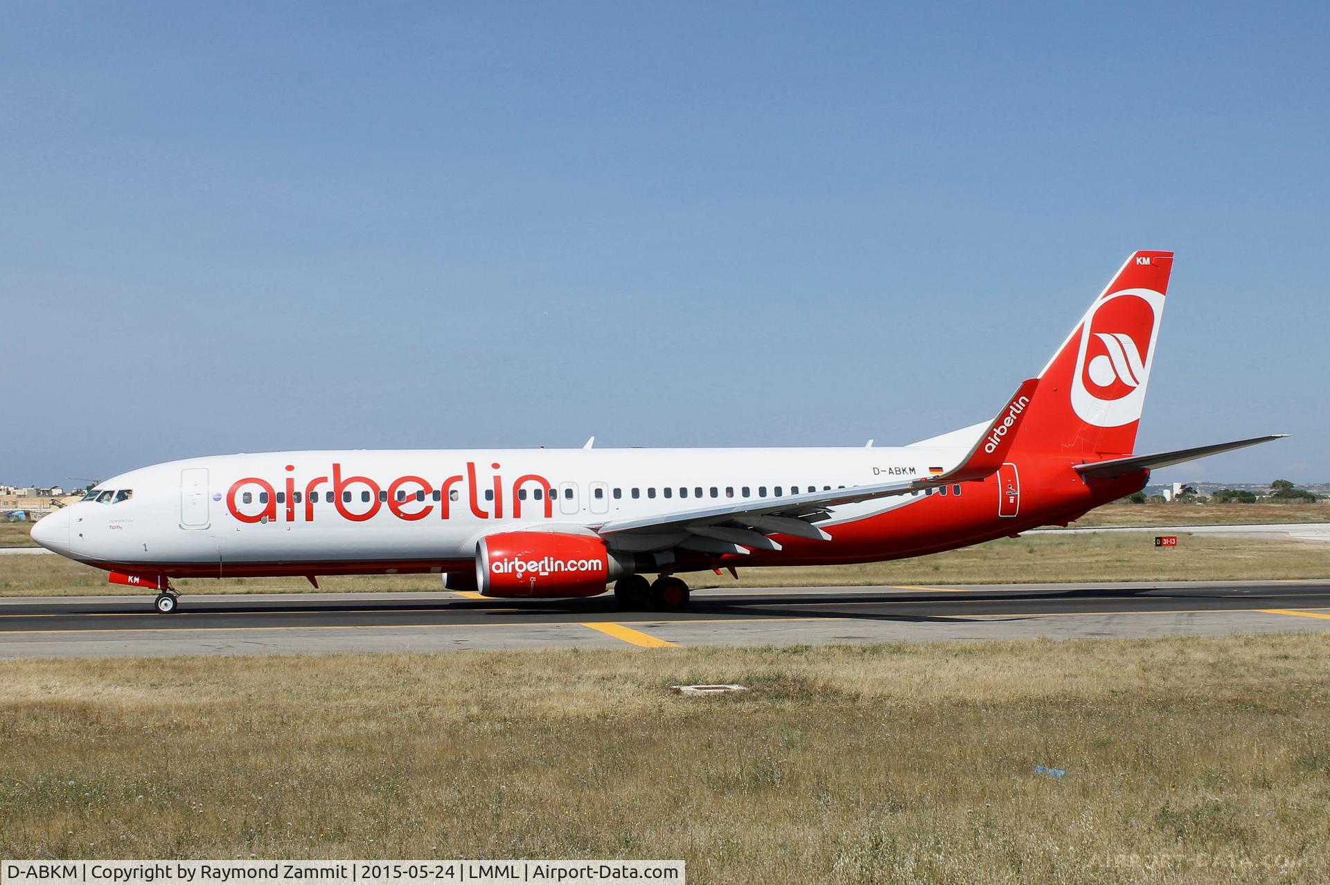 D-ABKM, 2010 Boeing 737-86J C/N 37755, B737-800 D-ABKM Air Berlin