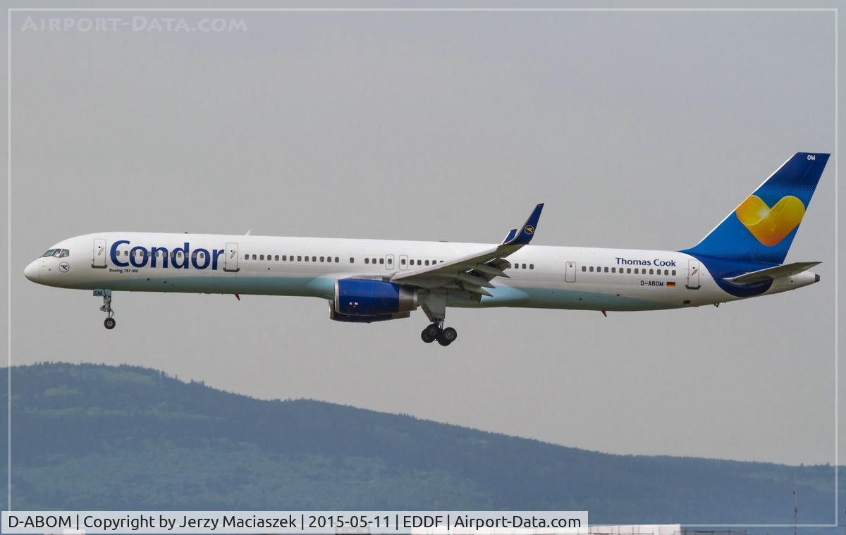 D-ABOM, 2000 Boeing 757-330 C/N 29022, Boeing 757-330