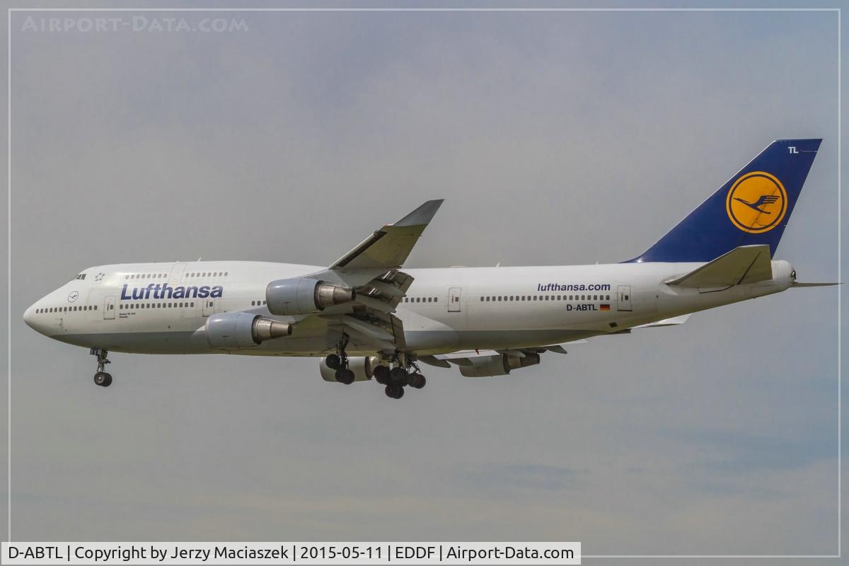D-ABTL, 2002 Boeing 747-430 C/N 29872, 2002 Boeing 747-430