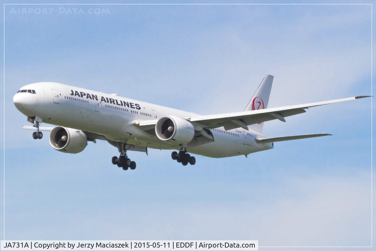 JA731A, 2004 Boeing 777-381/ER C/N 28281, Boeing 777-381