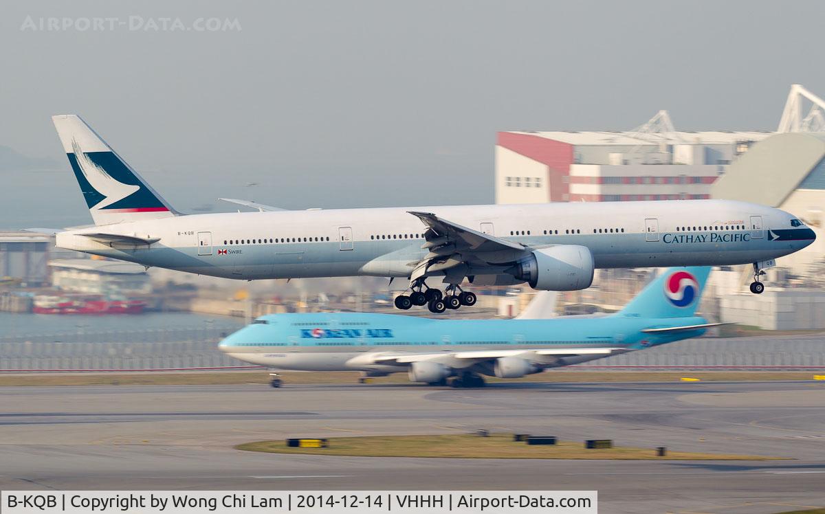 B-KQB, 2012 Boeing 777-367/ER C/N 39235, Cathay Pacific