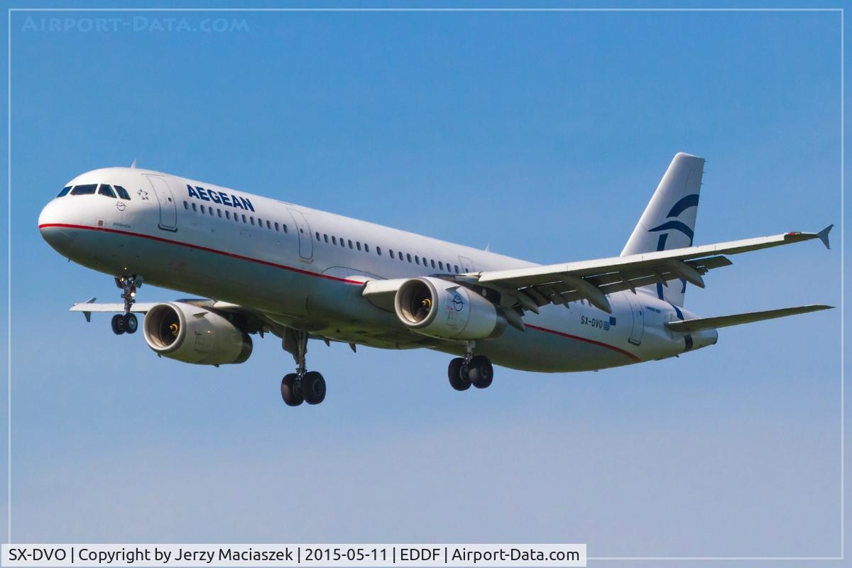 SX-DVO, 2008 Airbus A321-231 C/N 3462, Airbus A321-231