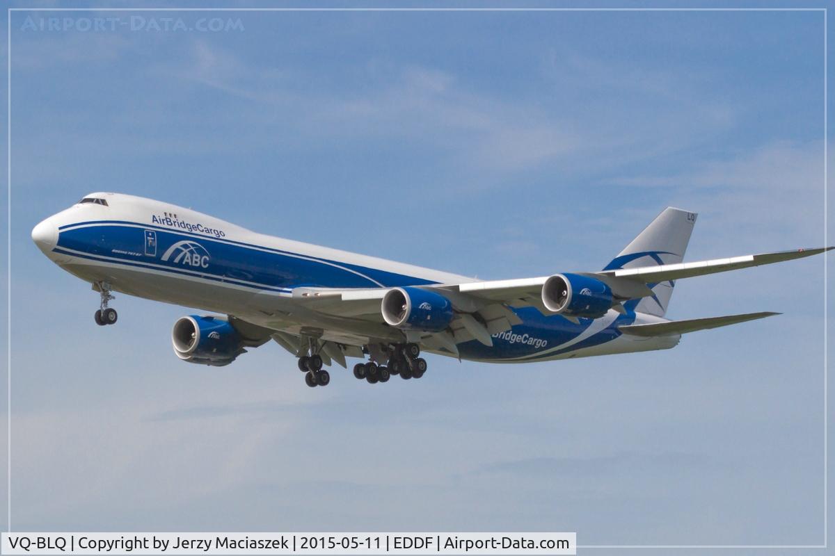 VQ-BLQ, 2011 Boeing 747-8HVF/SCD C/N 37581, Boeing 747-8HVF