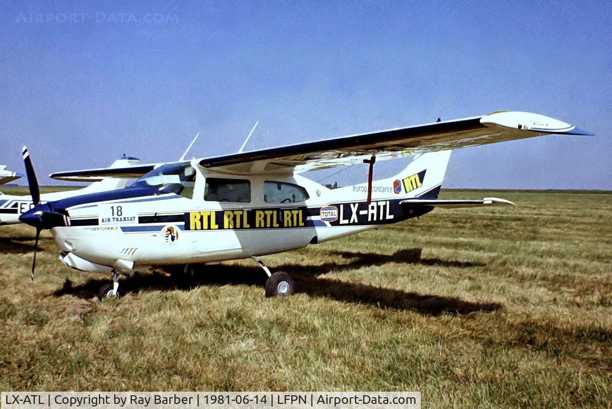 LX-ATL, 1979 Cessna T210N Turbo Centurion C/N 210-63361, LX-ATL   Cessna T.210N Turbo Centurion [210-63361] Toussus Le Noble~F 14/06/1981. From a slide.