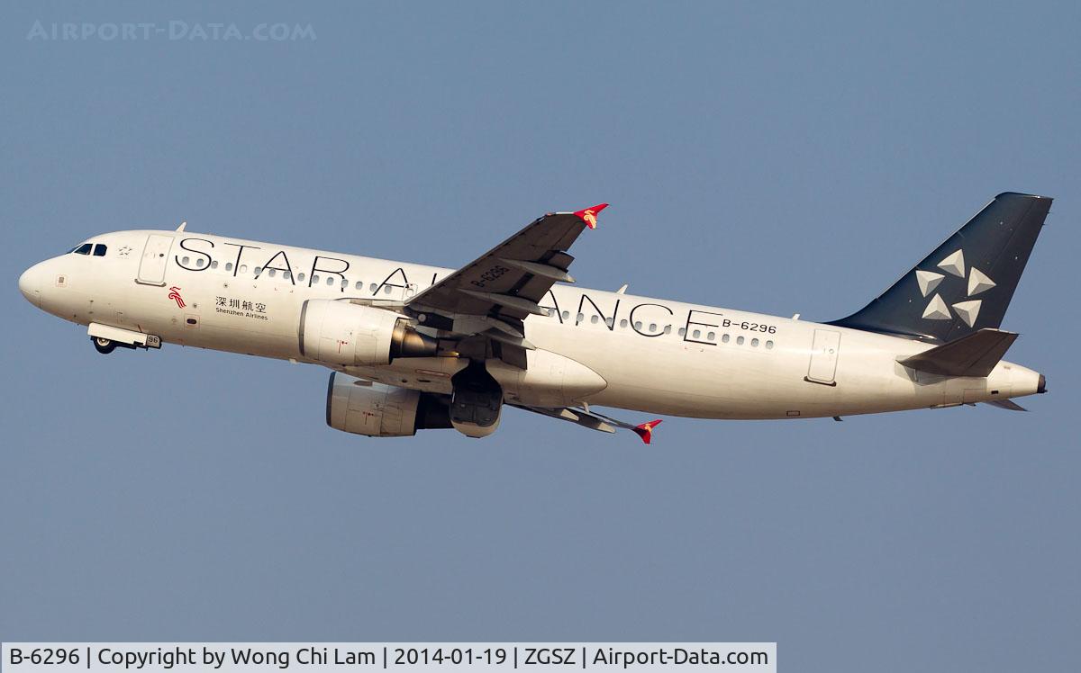 B-6296, 2006 Airbus A320-214 C/N 2973, Shenzhen Airlines
