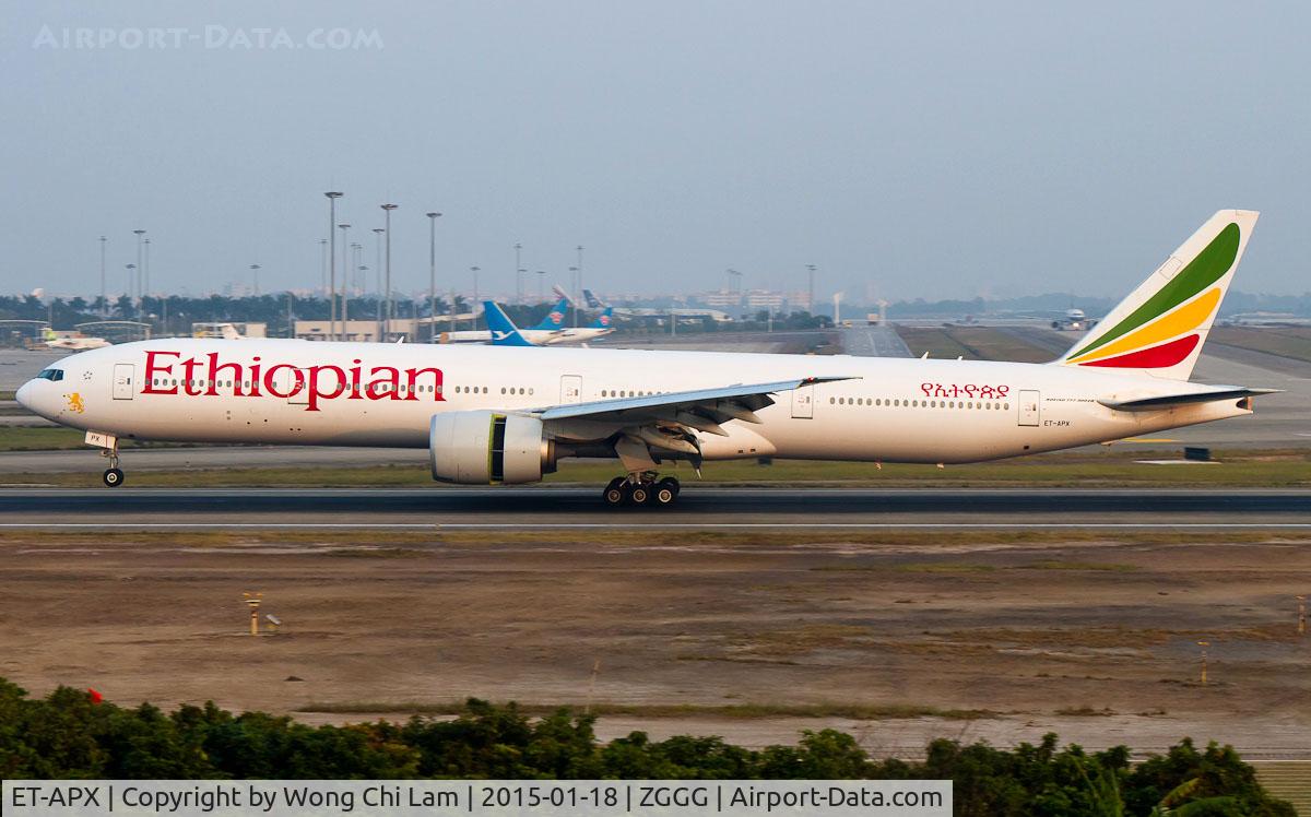 ET-APX, 2013 Boeing 777-36N/ER C/N 42101, Ethiopian Airlines
