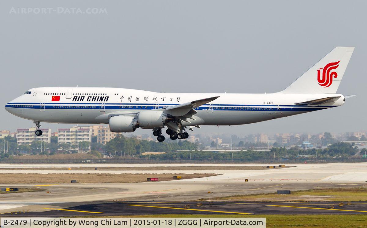 B-2479, 2014 Boeing 747-89L C/N 41193, Air China