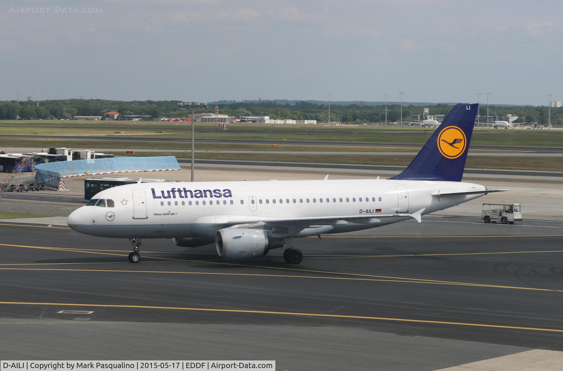D-AILI, 1997 Airbus A319-114 C/N 651, Airbus A319