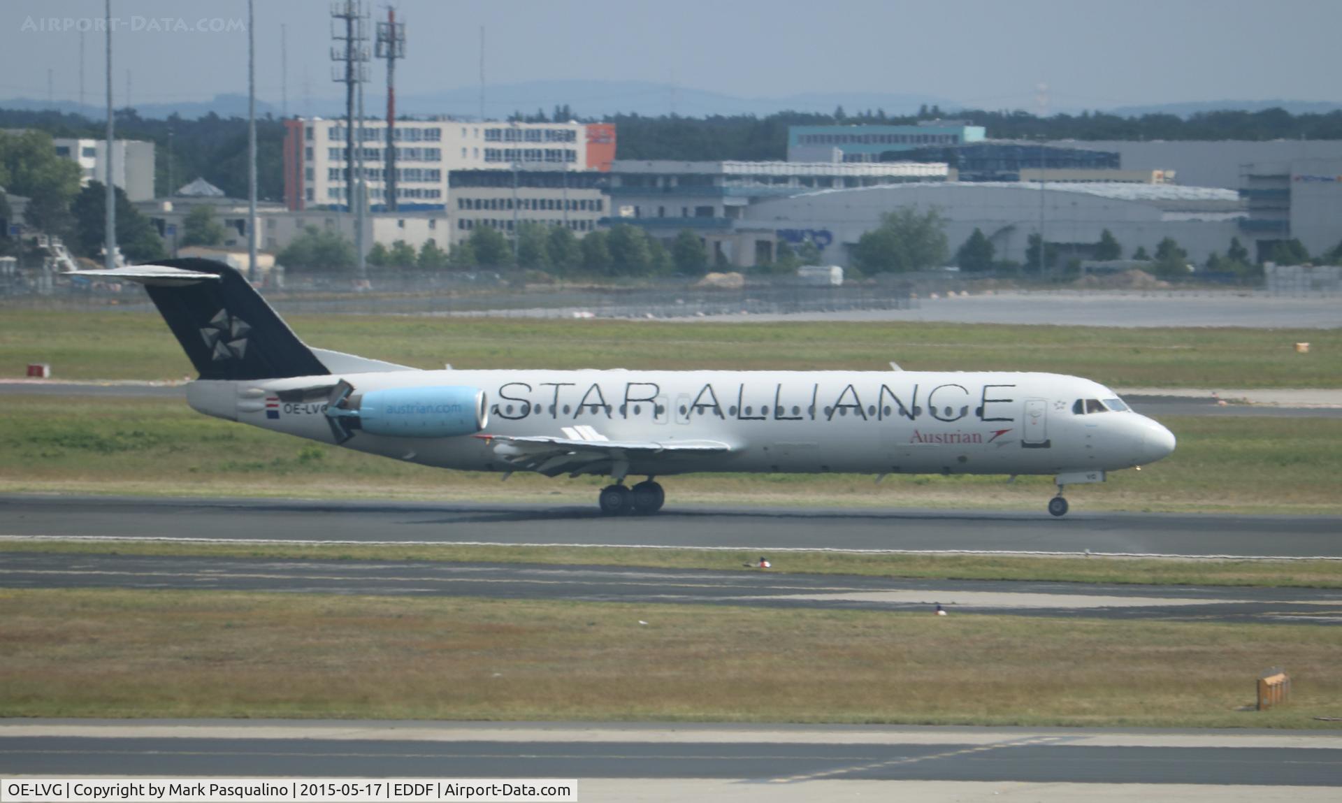 OE-LVG, 1994 Fokker 100 (F-28-0100) C/N 11520, Fokker 100
