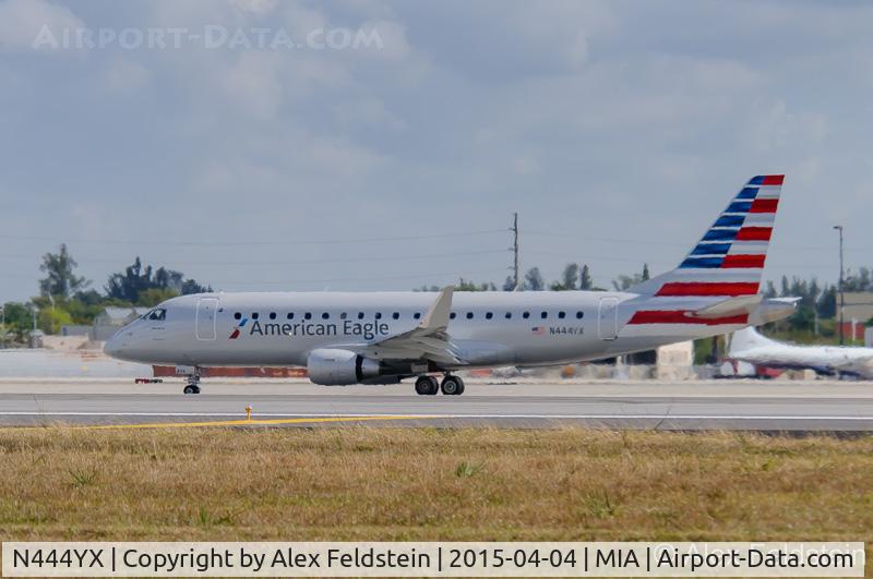 N444YX, 2015 Embraer 175LR (ERJ-170-200LR) C/N 17000453, Miami International