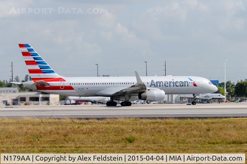 N179AA, 2002 Boeing 757-223 C/N 32397, Miami International