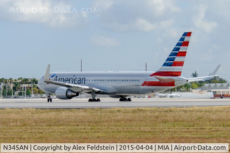 N345AN, 2003 Boeing 767-323(ER) C/N 33084, Miami International