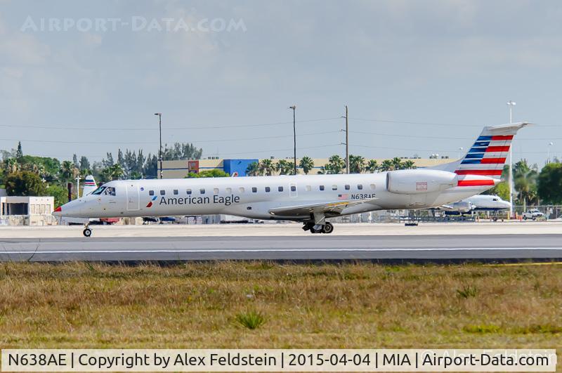 N638AE, 1999 Embraer ERJ-145LR (EMB-145LR) C/N 145172, Miami International