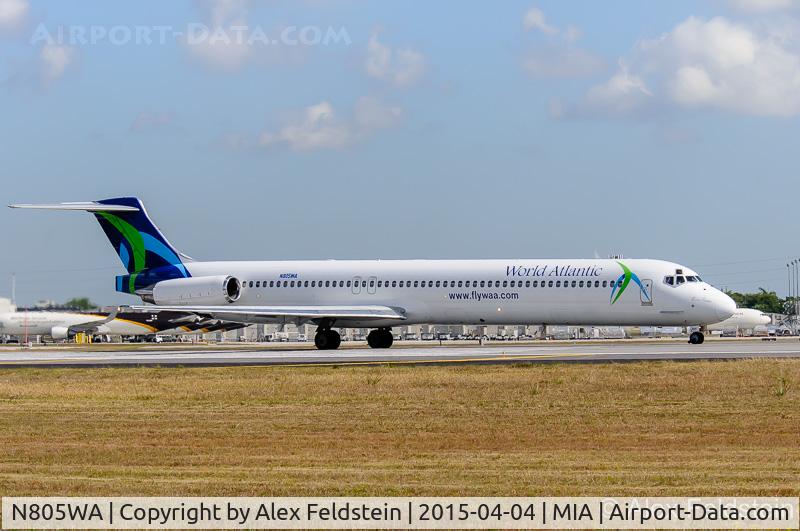 N805WA, 1996 McDonnell Douglas MD-83 (DC-9-83) C/N 53470, Miami International