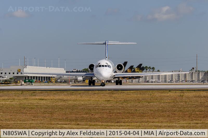 N805WA, 1996 McDonnell Douglas MD-83 (DC-9-83) C/N 53470, Miami International