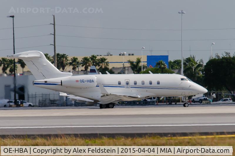 OE-HBA, 2009 Bombardier Challenger 300 (BD-100-1A10) C/N 20317, Miami International