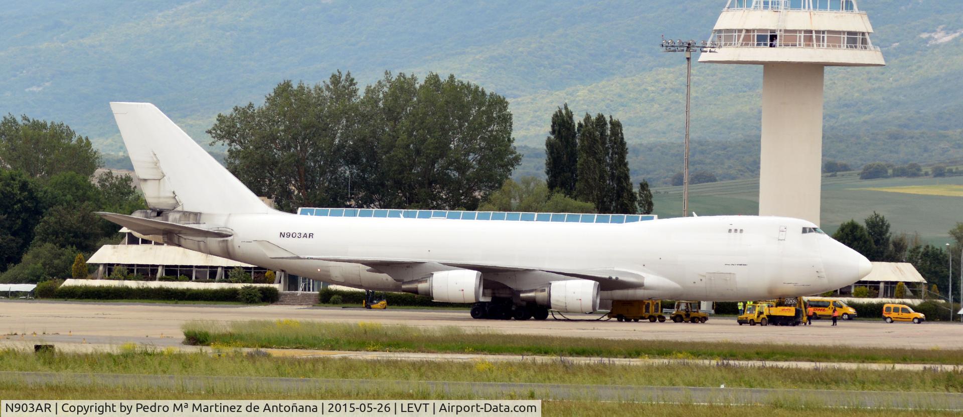 N903AR, 2002 Boeing 747-428F/ER/SCD C/N 33096, Foronda Vitoria-Gasteiz - España