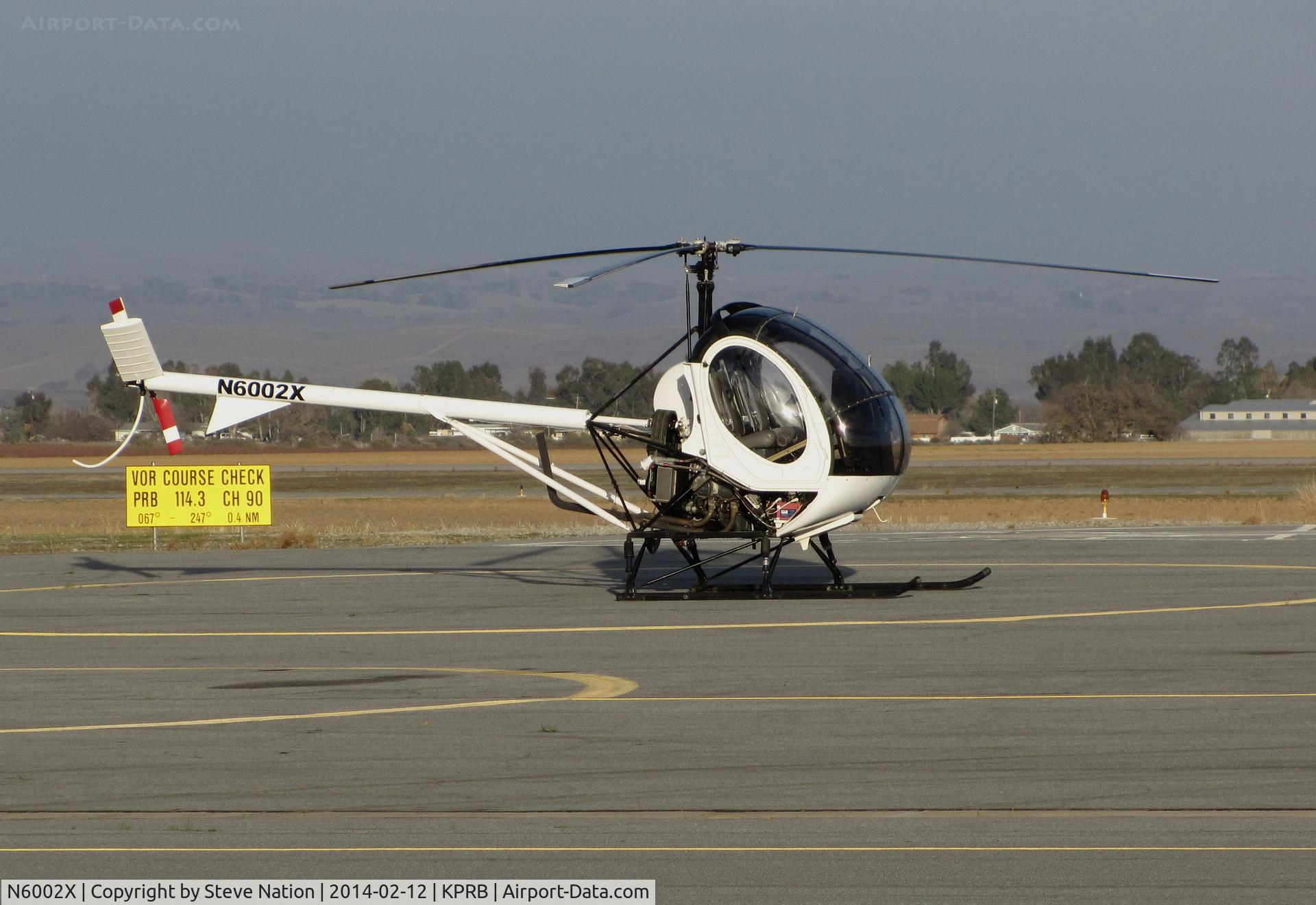 N6002X, 1993 Schweizer 269C-1 C/N 0001, Del Rio Aviation Schweizer 269C-1 @ Paso Robles Municipal Airport, CA ready for delivery to new owner in Mexico to use for fish spotting