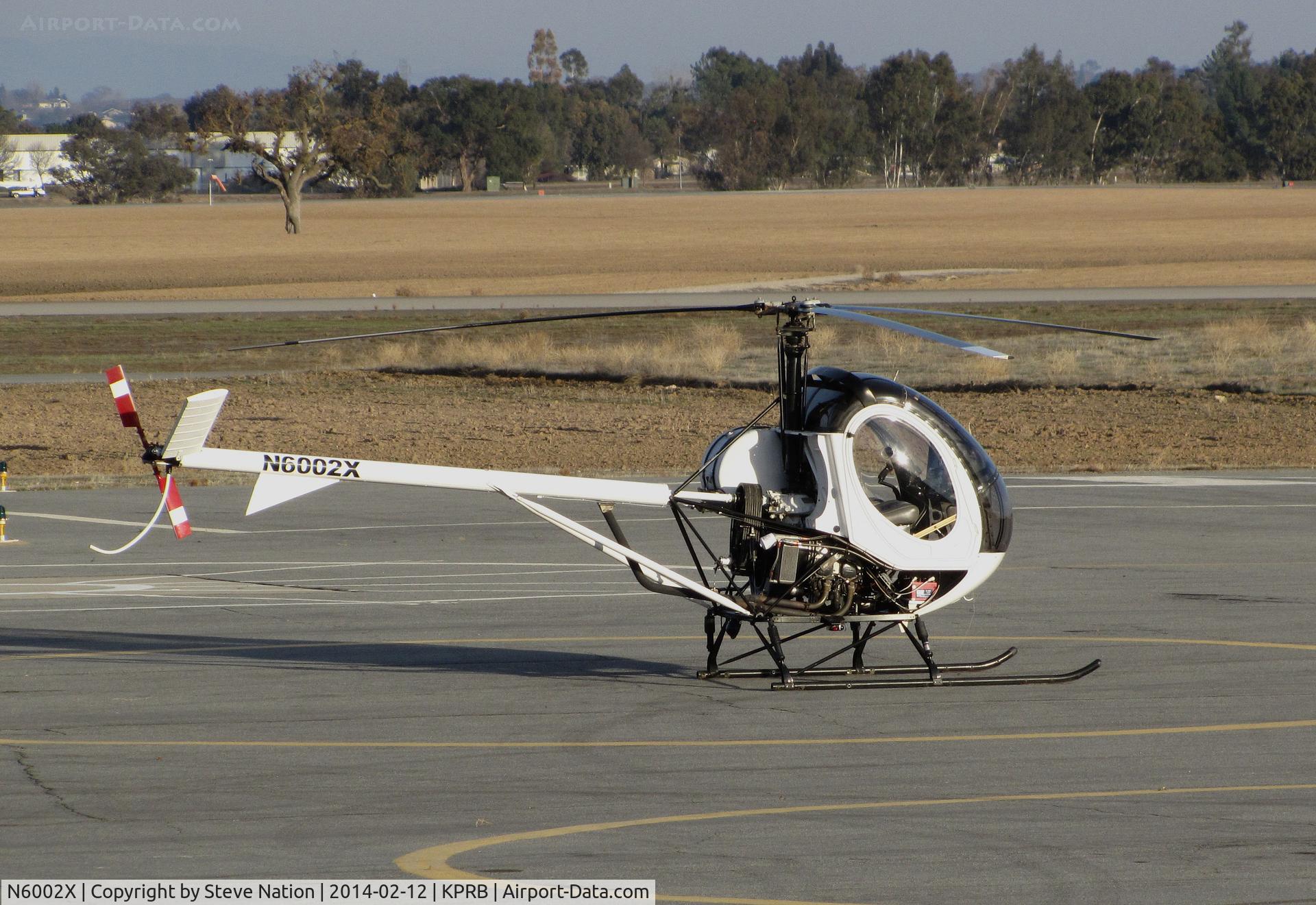 N6002X, 1993 Schweizer 269C-1 C/N 0001, Del Rio Aviation Schweizer 269C-1 @ Paso Robles Municipal Airport, CA ready for delivery to new owner in Mexico to use for fish spotting