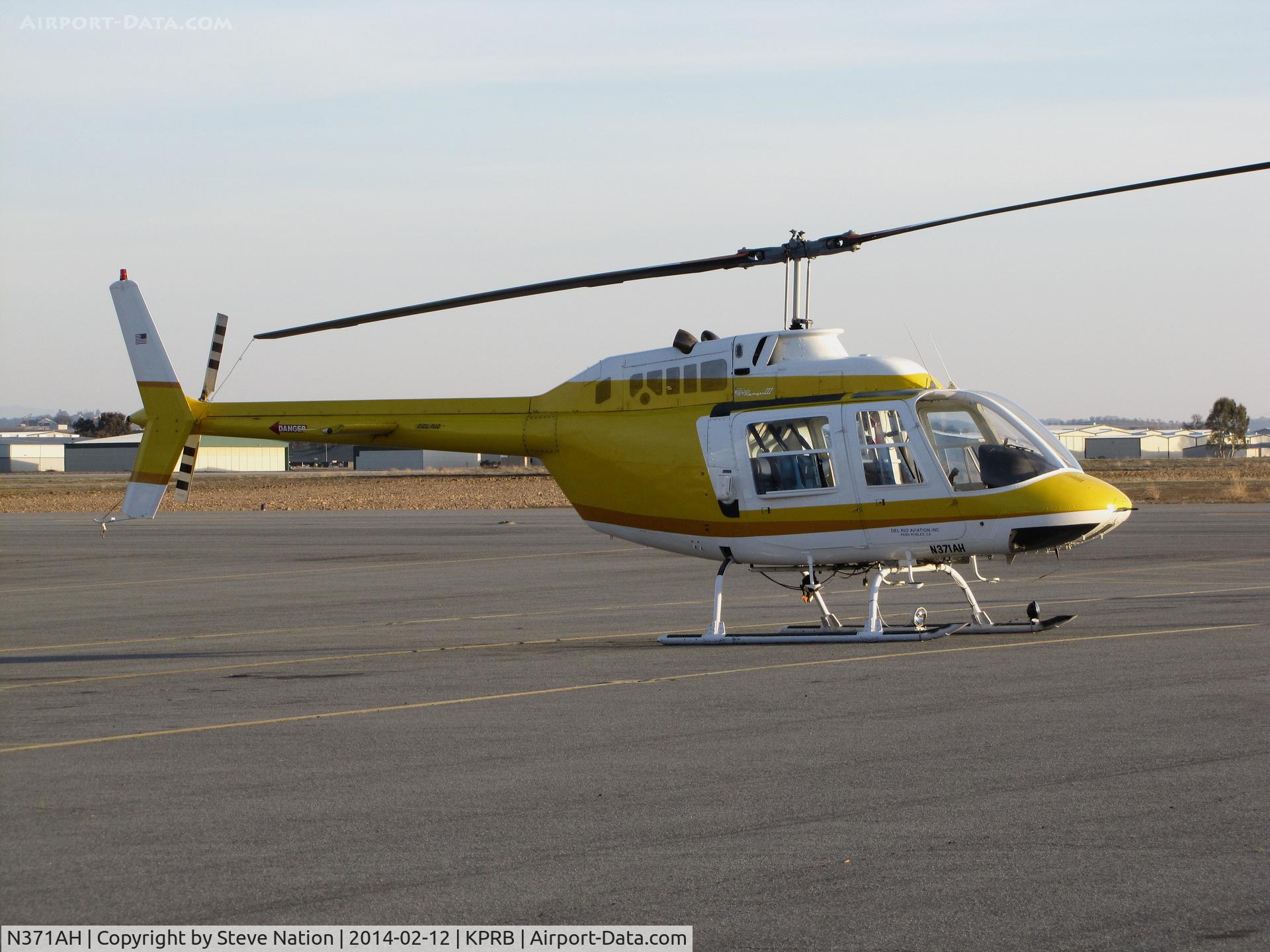 N371AH, 1975 Bell 206B-III C/N 1660, Del Rio Aviation Bell 206B-III @ Paso Robles Municipal Airport, CA home base