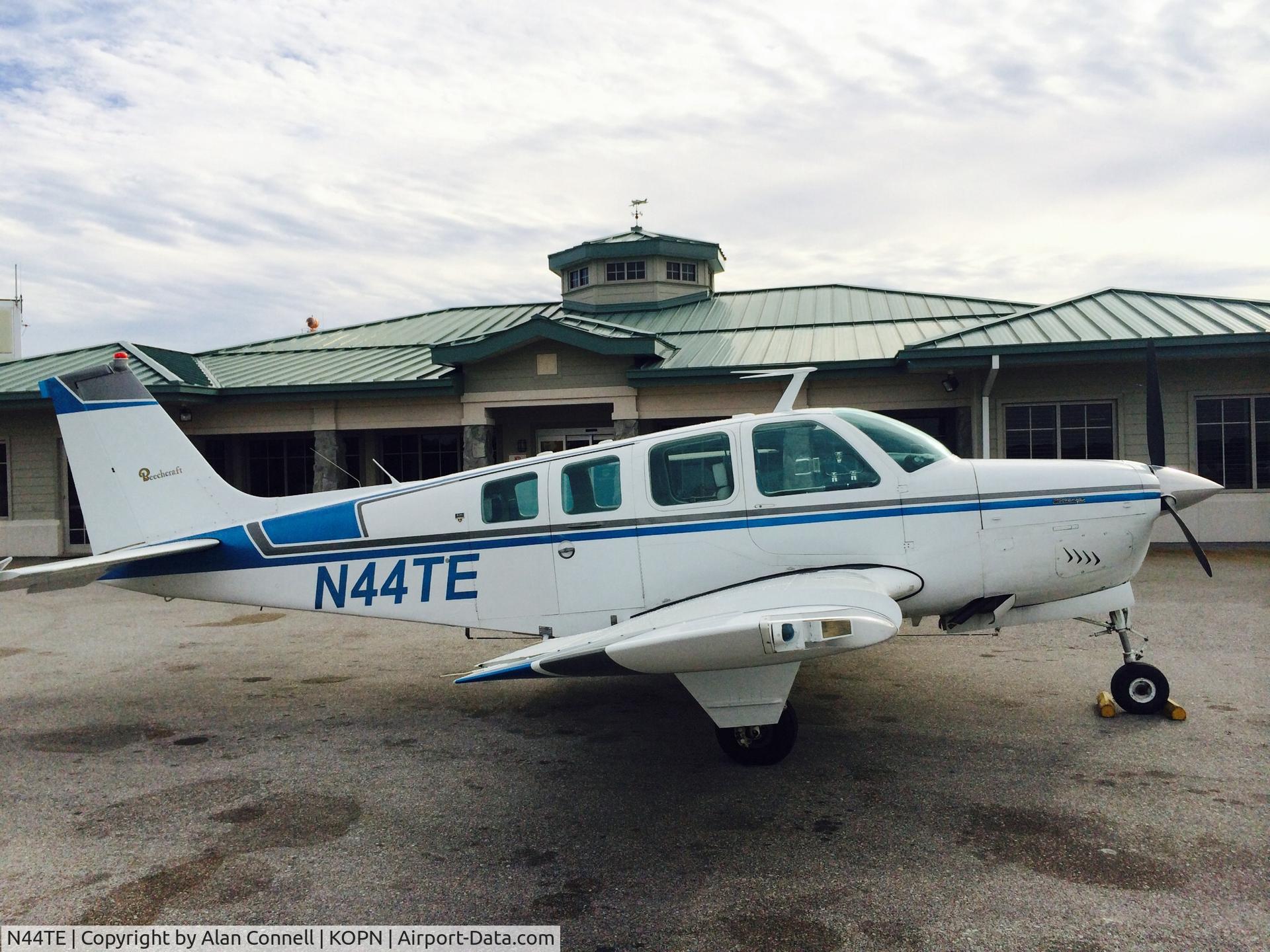 N44TE, 1975 Beech A36 Bonanza 36 C/N E-796, 44TE in Thomaston, Georgia