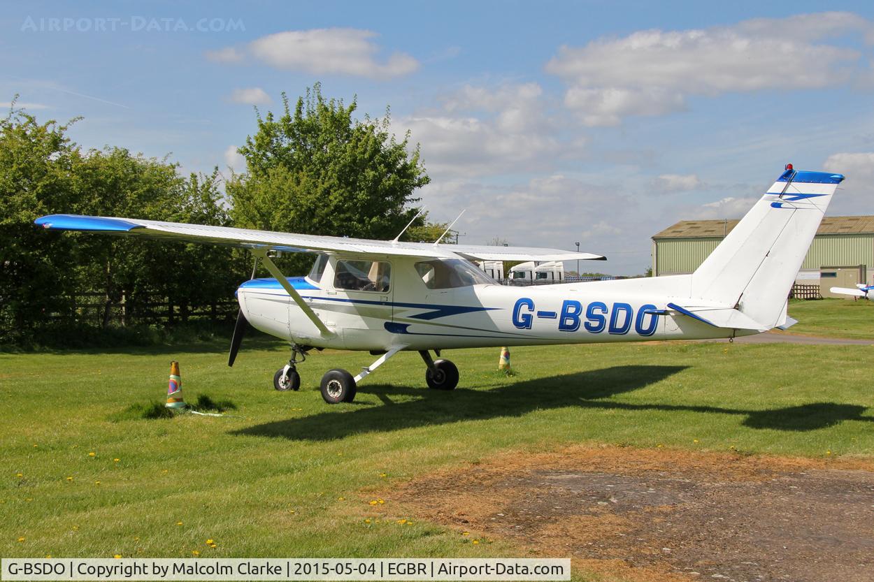 G-BSDO, 1978 Cessna 152 C/N 152-81657, Cessna 152 at The Real Aeroplane Club's Auster Fly-In, Breighton Airfield, May 4th 2015.