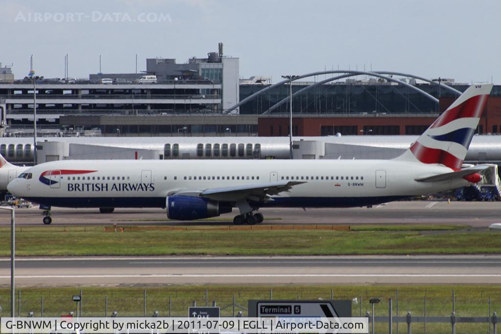 G-BNWM, 1991 Boeing 767-336 C/N 25204, Taxiing