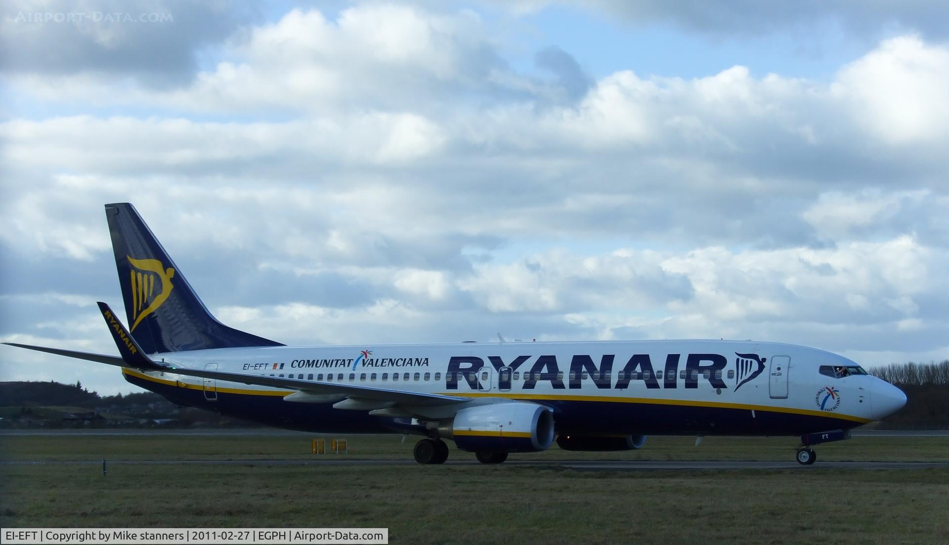 EI-EFT, 2009 Boeing 737-8AS C/N 37543, Ryanair B737NG
