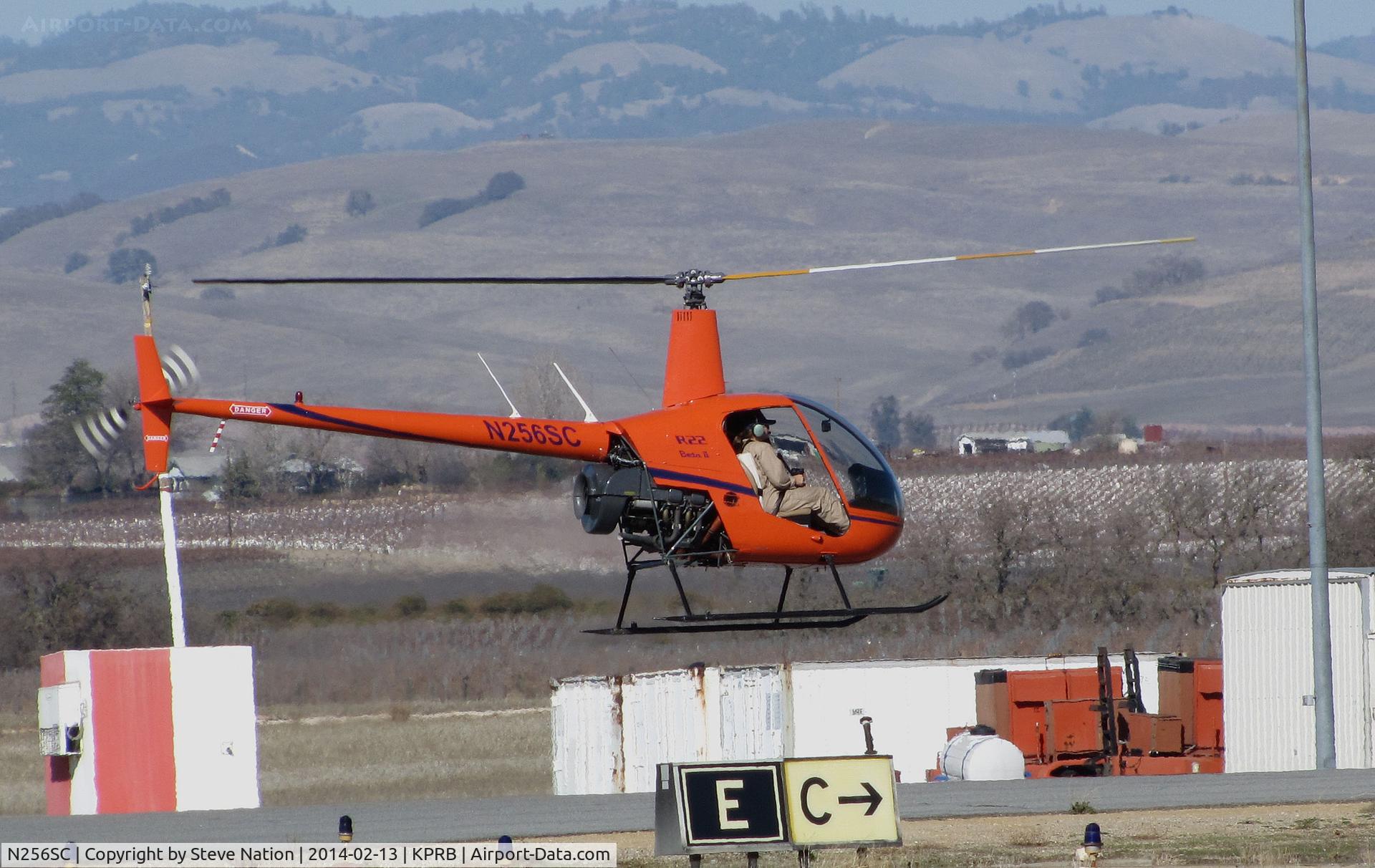 N256SC, 2006 Robinson R22 BETA C/N 4007, November Alpha LLC flying school Robinson R22 BETA operating out of Paso Robles Municipal Airport, CA