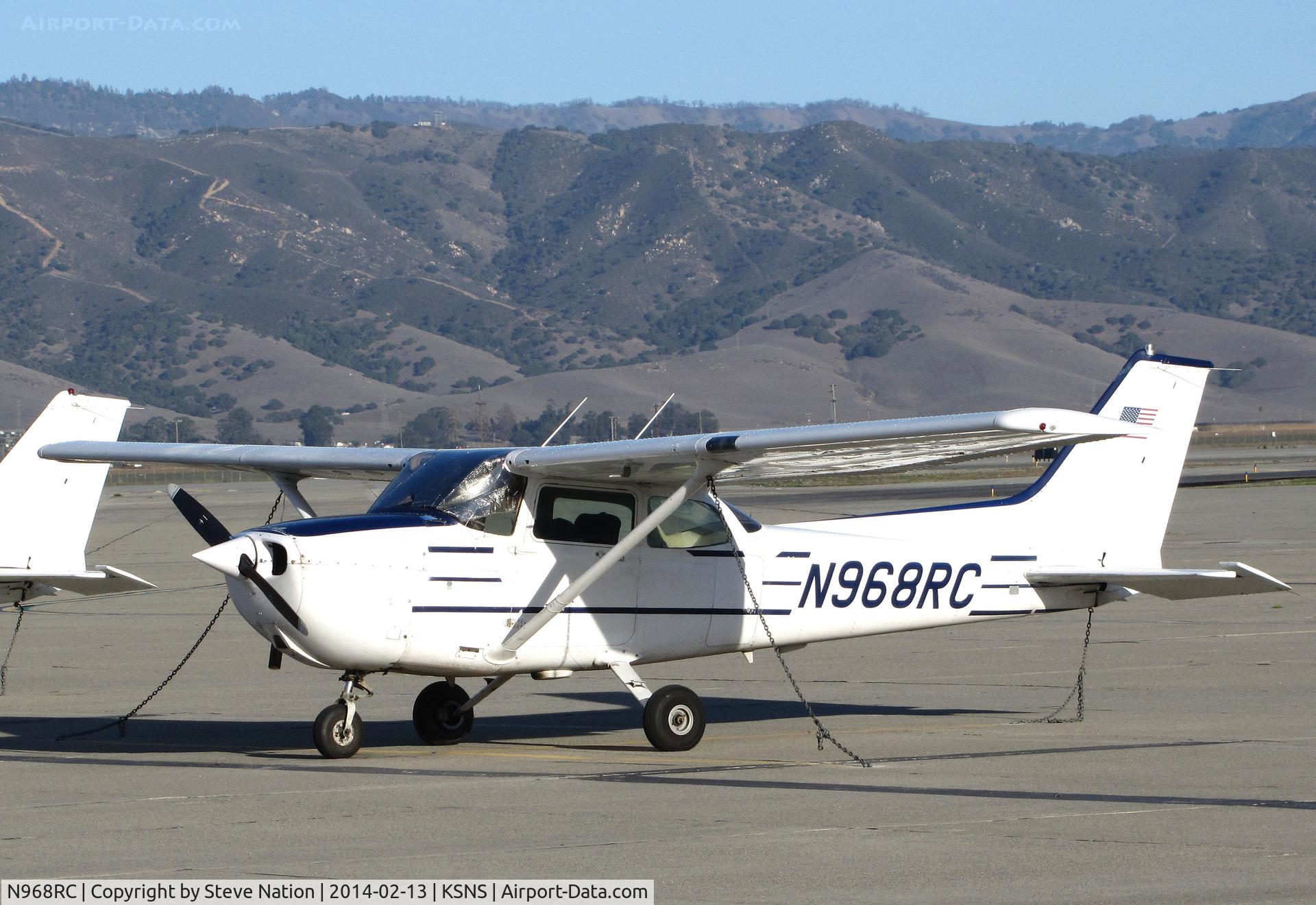 N968RC, 1984 Cessna 172P C/N 17276126, Amelia Reid Aviation LLC (San Jose, CA) Cessna 172P operating out of Salinas Municipal Airport, CA