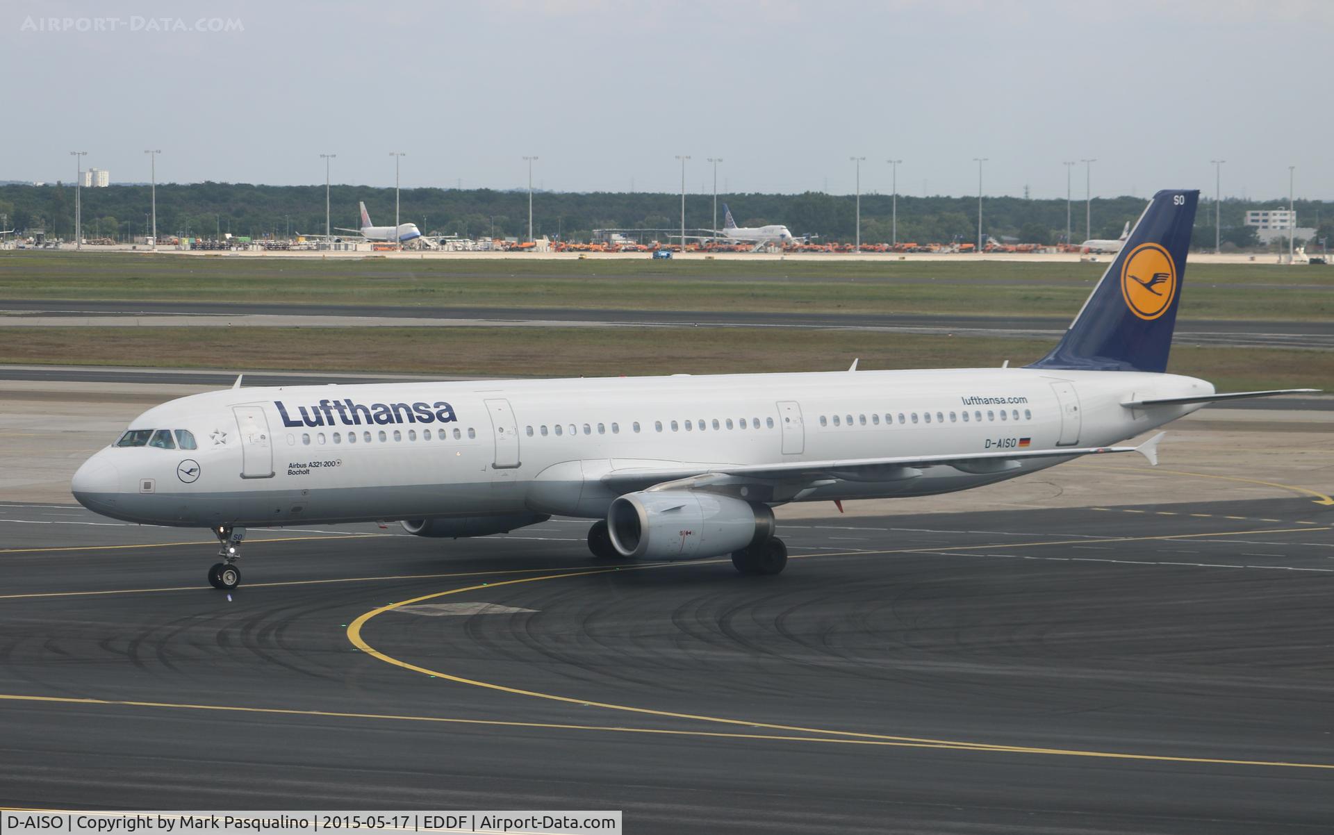 D-AISO, 2008 Airbus A321-231 C/N 3625, Airbus A321
