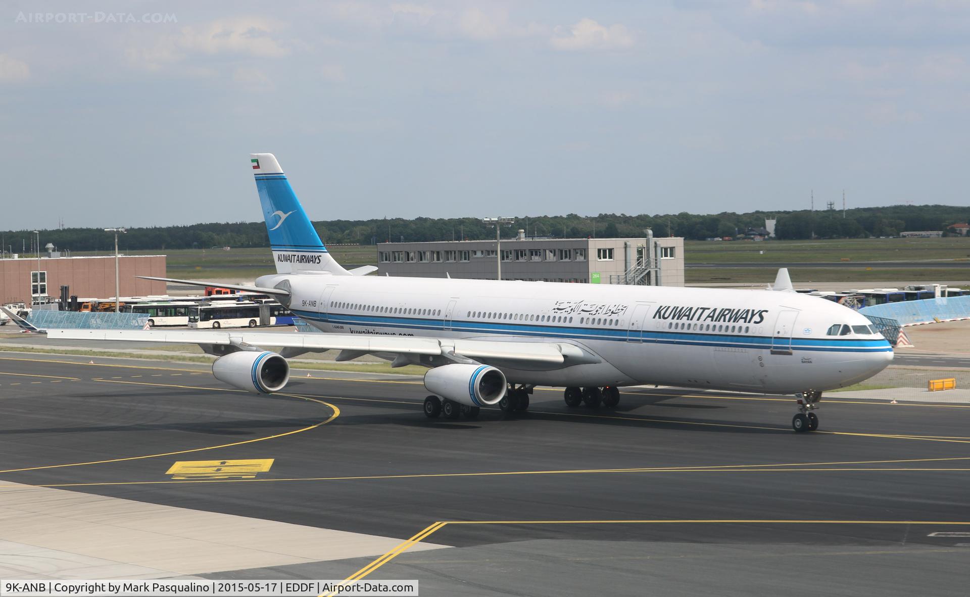 9K-ANB, 1995 Airbus A340-313 C/N 090, Airbus A340-300