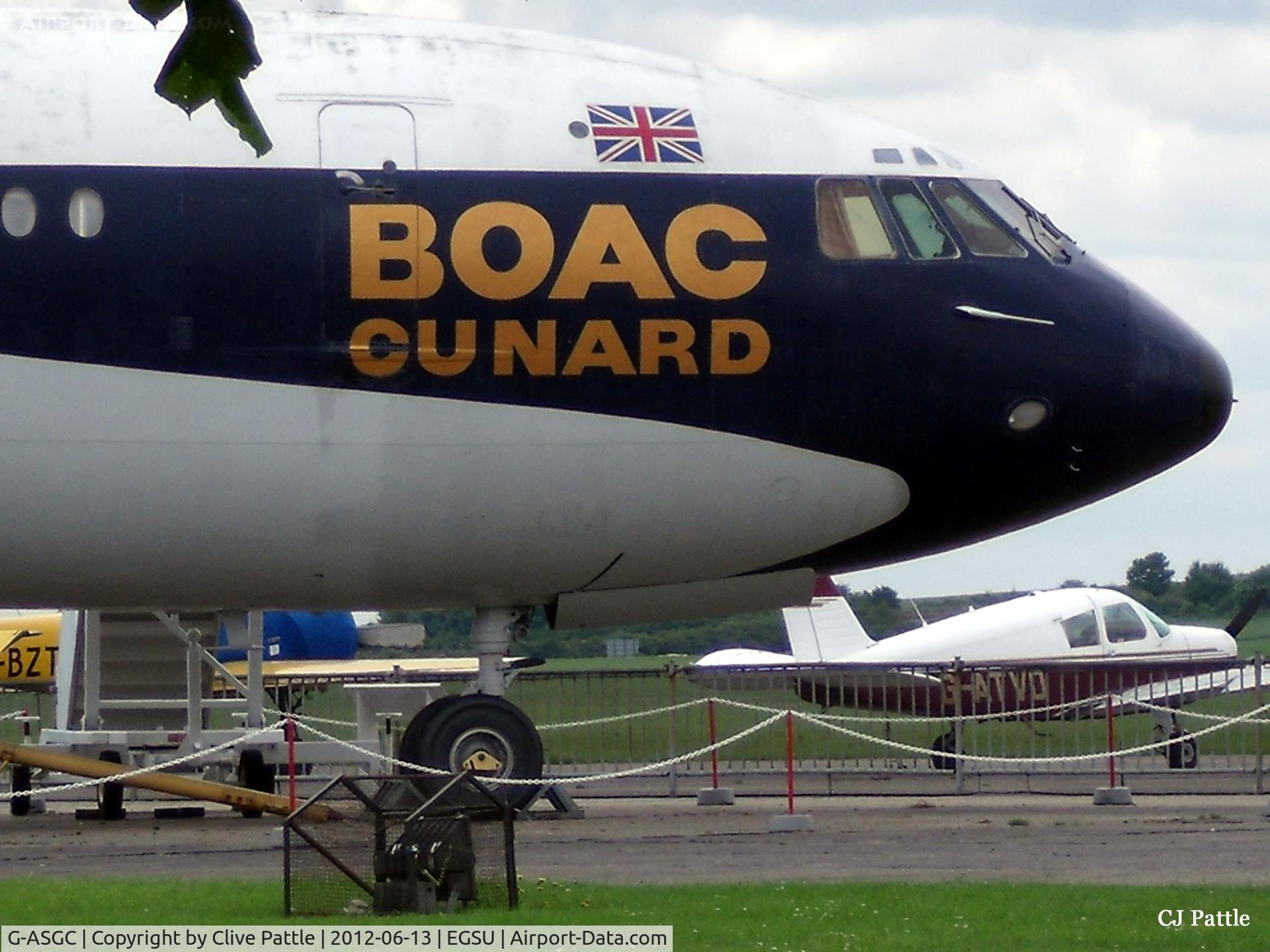 G-ASGC, 1965 BAC Super VC10 Srs 1151 C/N 853, On display at the IWM Duxford