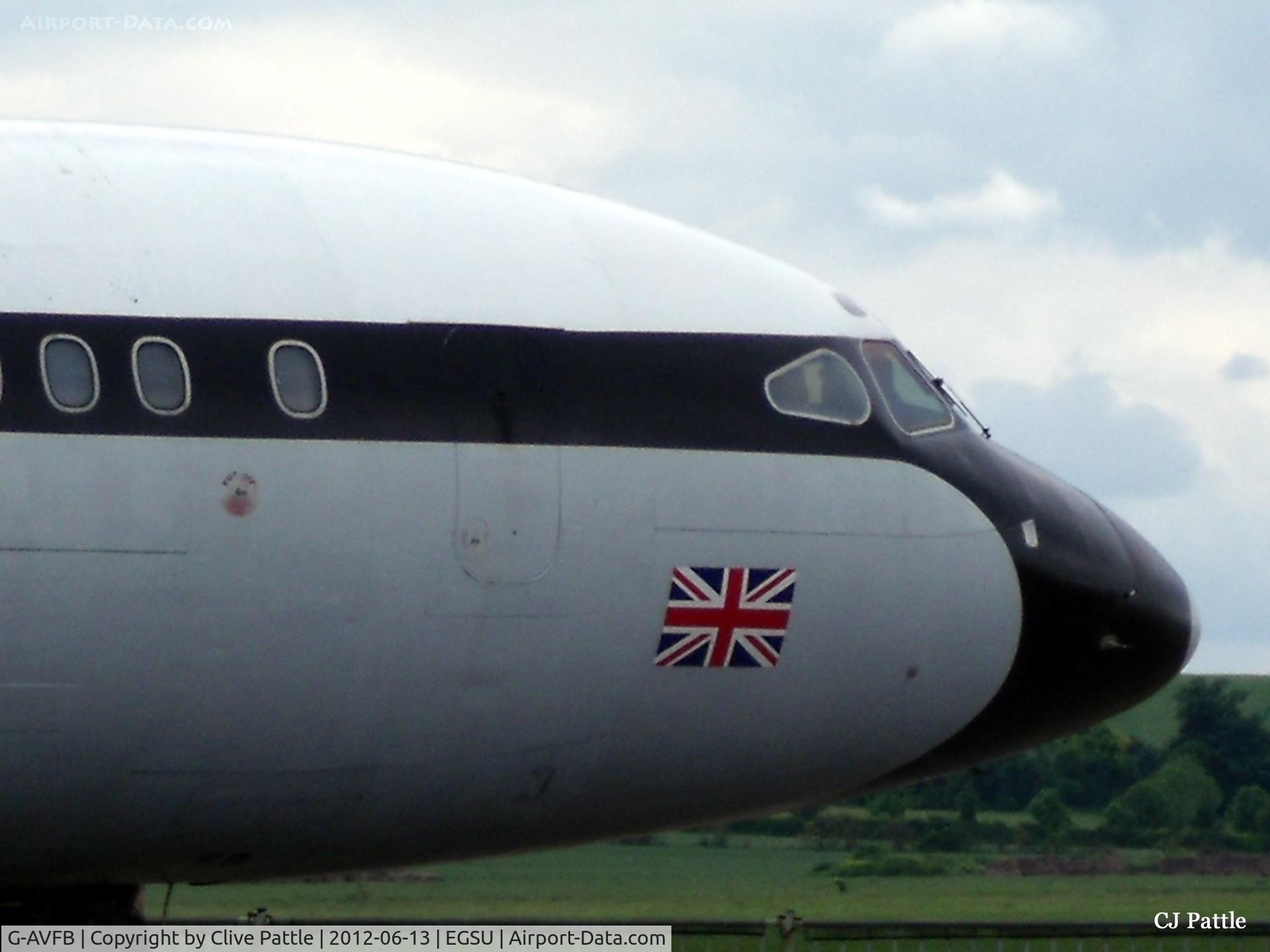 G-AVFB, 1967 Hawker Siddeley HS-121 Trident 2E C/N 2141, On display at IWM Duxford