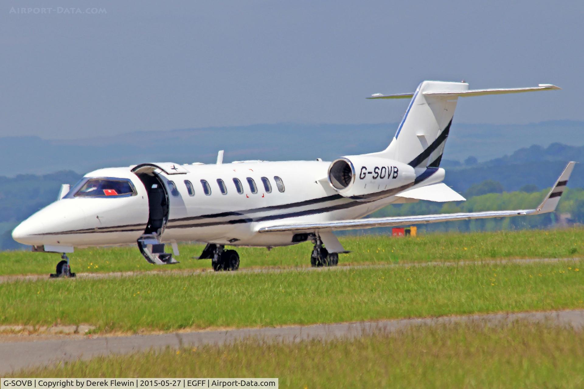 G-SOVB, 2001 Learjet 45 C/N 45-138, Learjet 45, Biggin Hill based, previously N5018G, G-OLDJ, N138AX, seen parked up.
