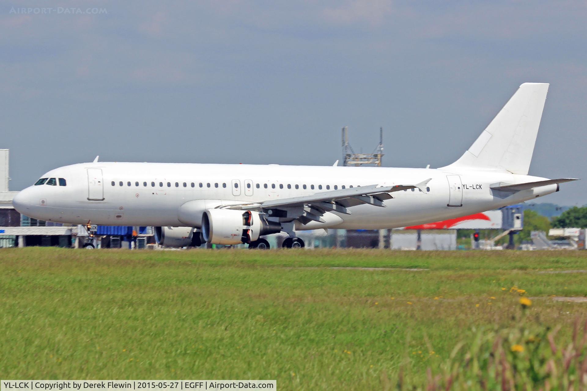 YL-LCK, 1998 Airbus A320-214 C/N 936, A320-214, Cardiff based, Callsign Kestrel 7437, previously F-WWIT, N101UW, RP-C3229, HB-JIZ, OE-IBU, seen landing on runway 30, out of Enfidha