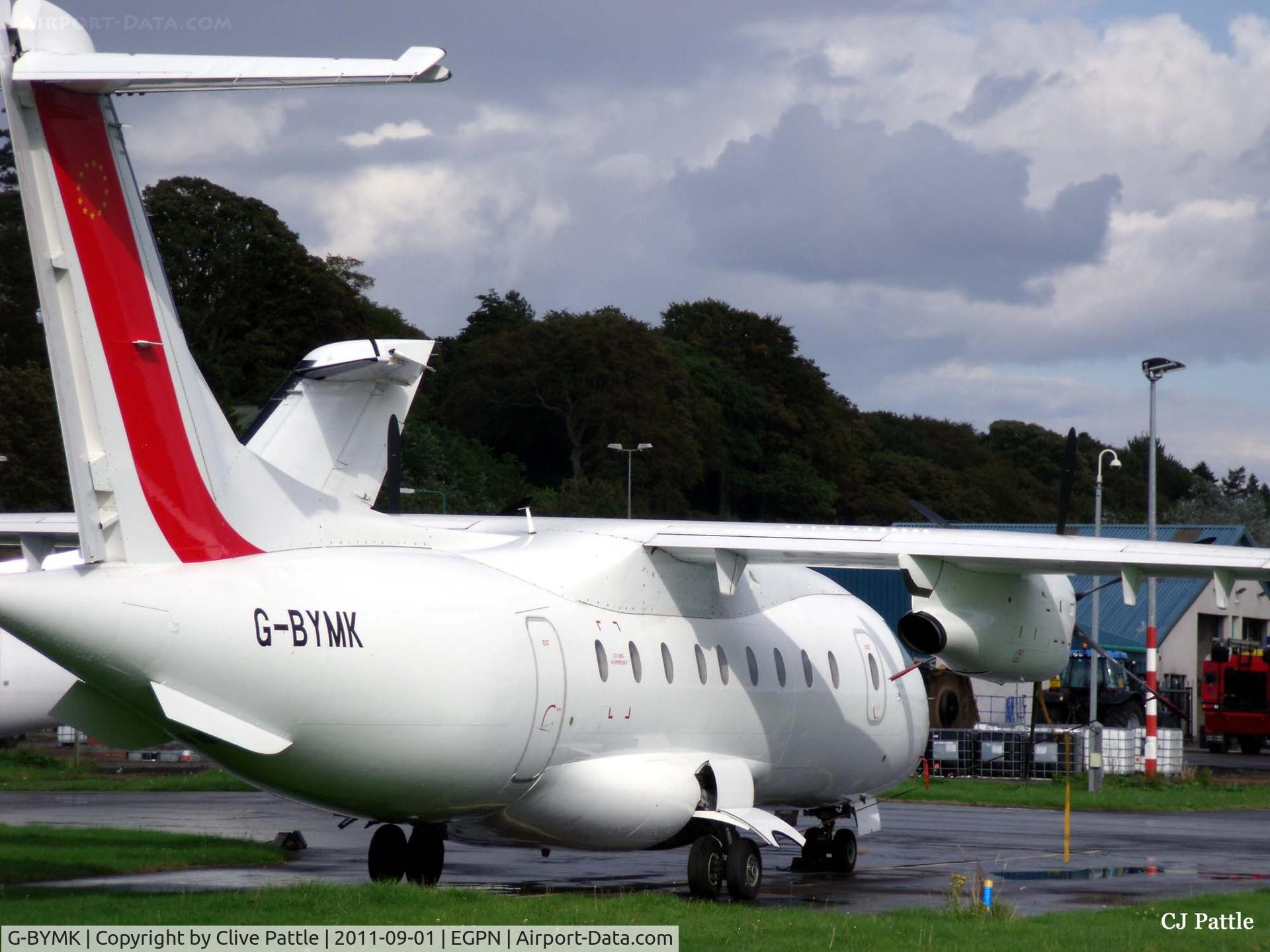 G-BYMK, 1996 Dornier 328-100 C/N 3062, Parked up at Dundee EGPN