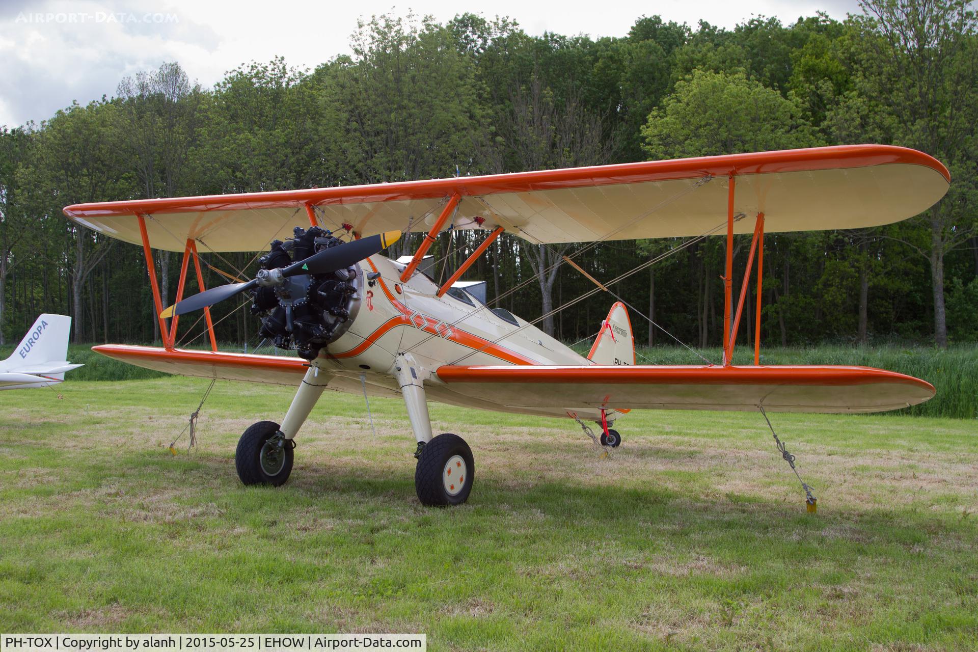 PH-TOX, 1943 Boeing A75 C/N 75-7027, On static display at Oostwold; ex N60839