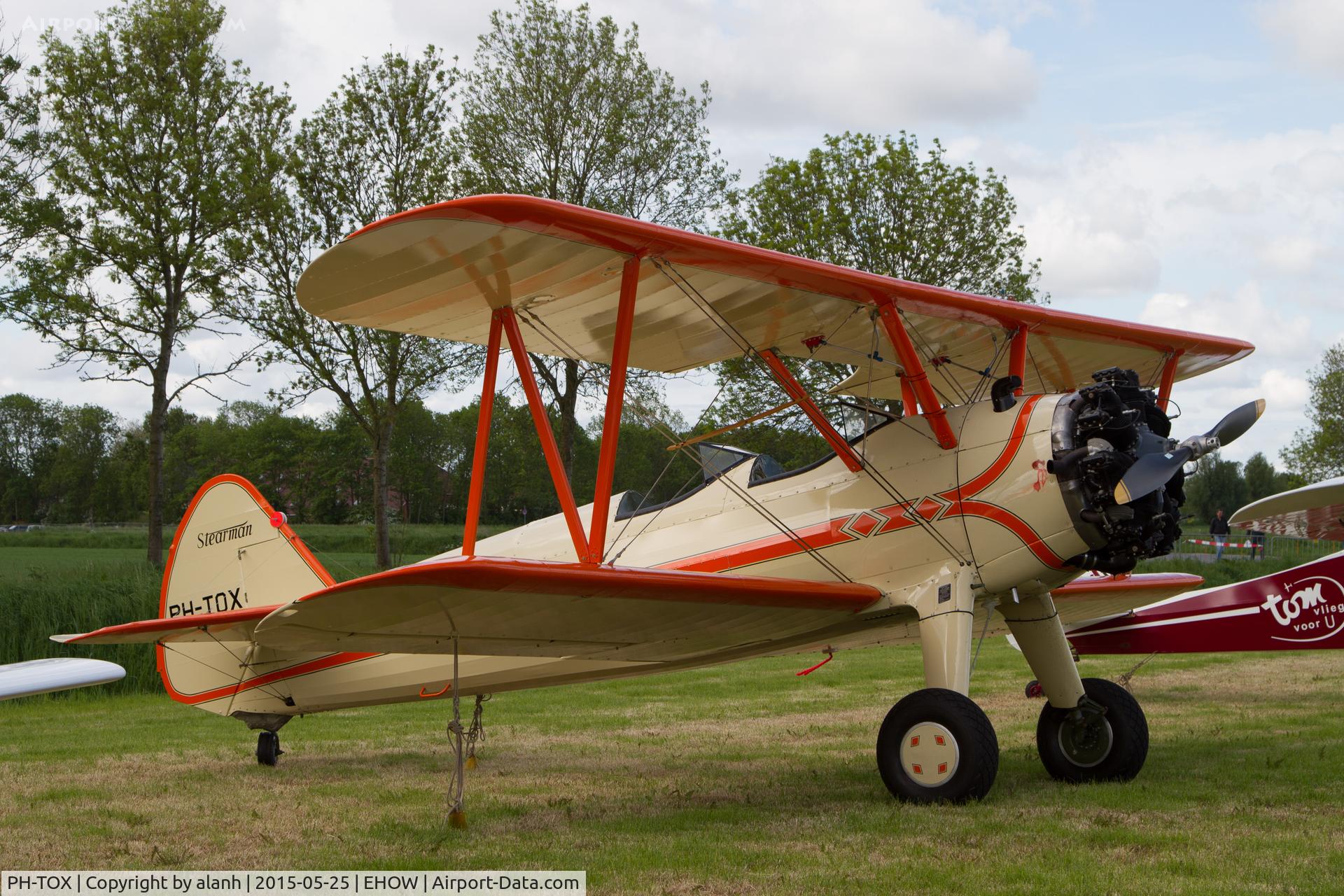 PH-TOX, 1943 Boeing A75 C/N 75-7027, On static display at Oostwold; ex N60839