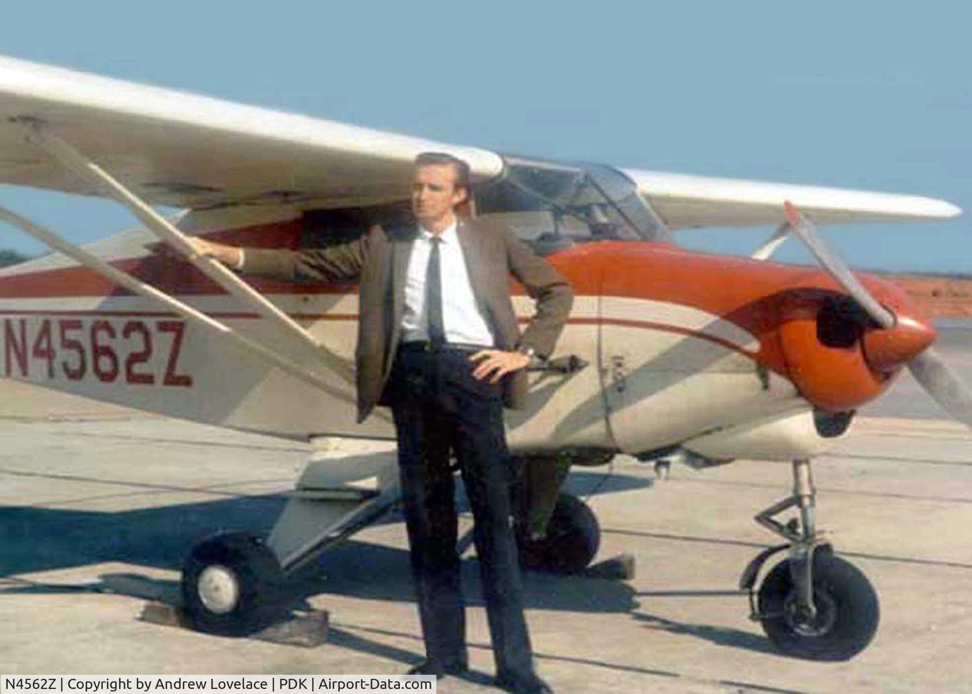 N4562Z, 1961 Piper PA-22-108 Colt C/N 22-8069, Picture in mid-60's.  Colt owned by Chamblee Aviation at that time.