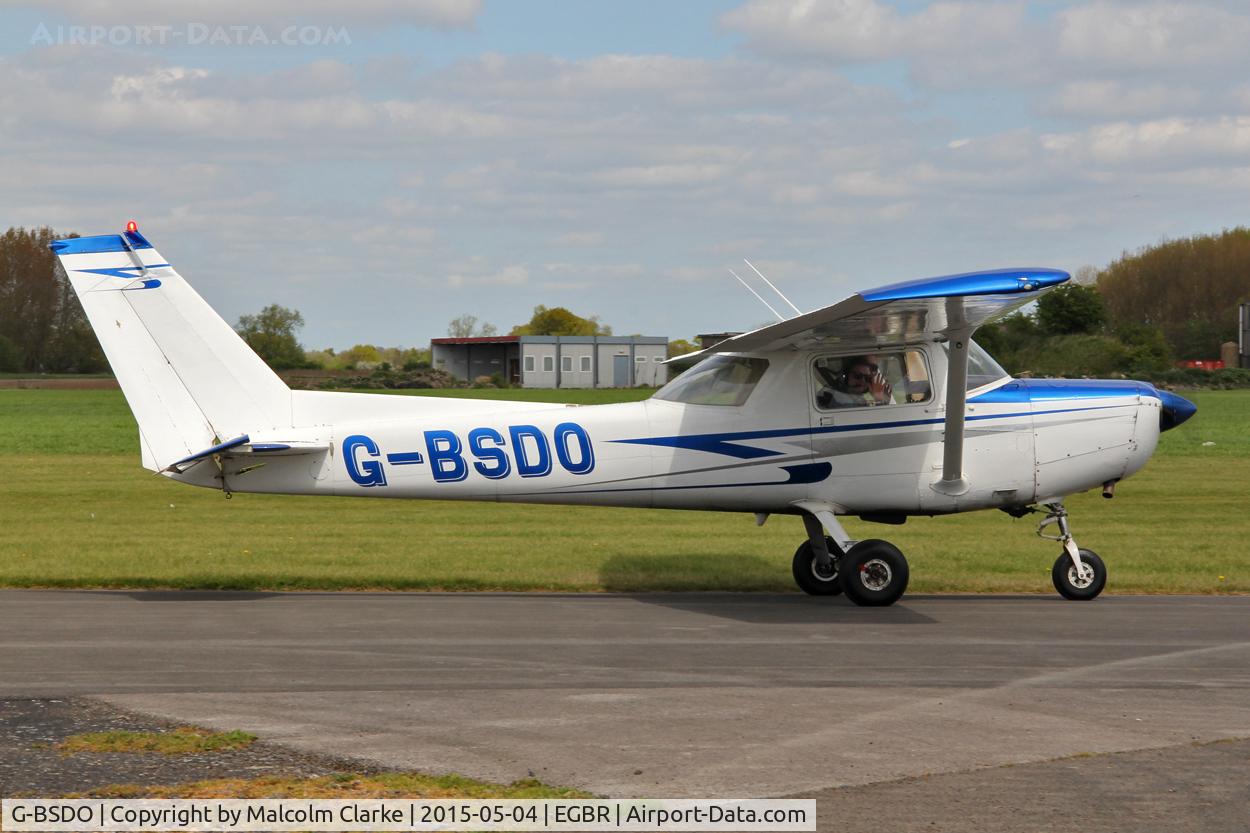 G-BSDO, 1978 Cessna 152 C/N 152-81657, Cessna 152 at The Real Aeroplane Club's Auster Fly-In, Breighton Airfield, May 4th 2015.