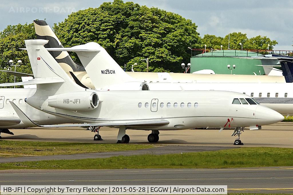 HB-JFI, 2012 Dassault Falcon 2000LX C/N 256, 2012 Dassault Falcon 2000EX, c/n: 256 at Luton