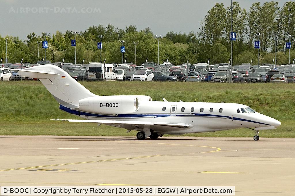 D-BOOC, 2006 Cessna 750 Citation X Citation X C/N 750-0259, 2006 Cessna 750 Citation X, c/n: 750-0259 at Luton