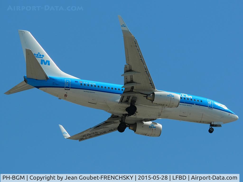 PH-BGM, 2011 Boeing 737-7K2 C/N 39255, KL1317 from Amsterdam