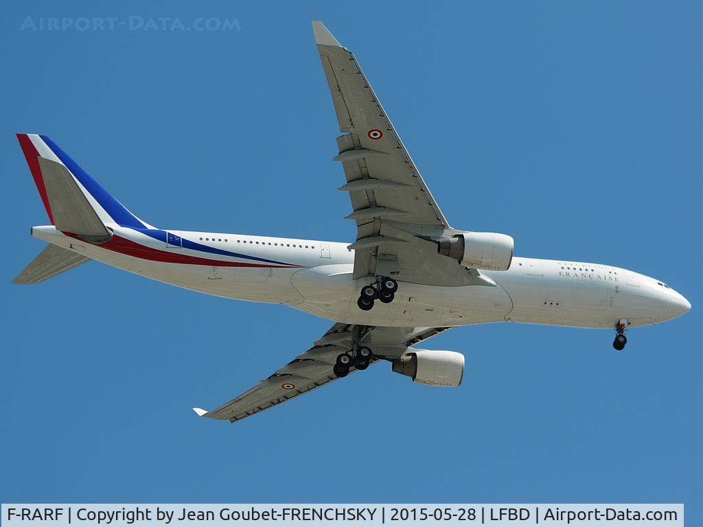 F-RARF, 1999 Airbus A330-223 C/N 240, French Air Force One
