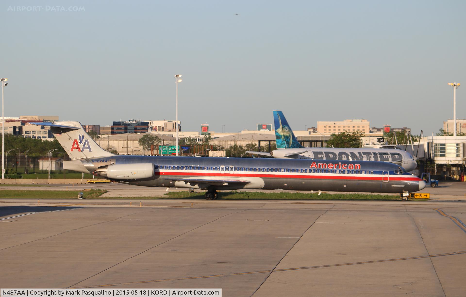 N487AA, 1988 McDonnell Douglas MD-82 (DC-9-82) C/N 49680, MD-82