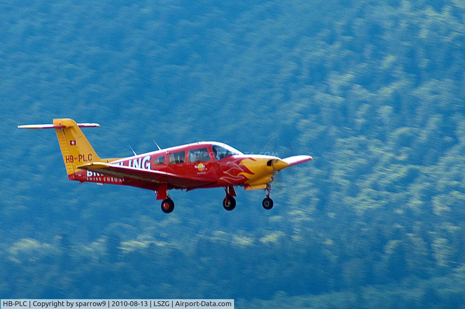 HB-PLC, Piper PA-28RT-201T Turbo Arrow IV Arrow IV C/N 28R-8231056, on final runway 7 LSZG
