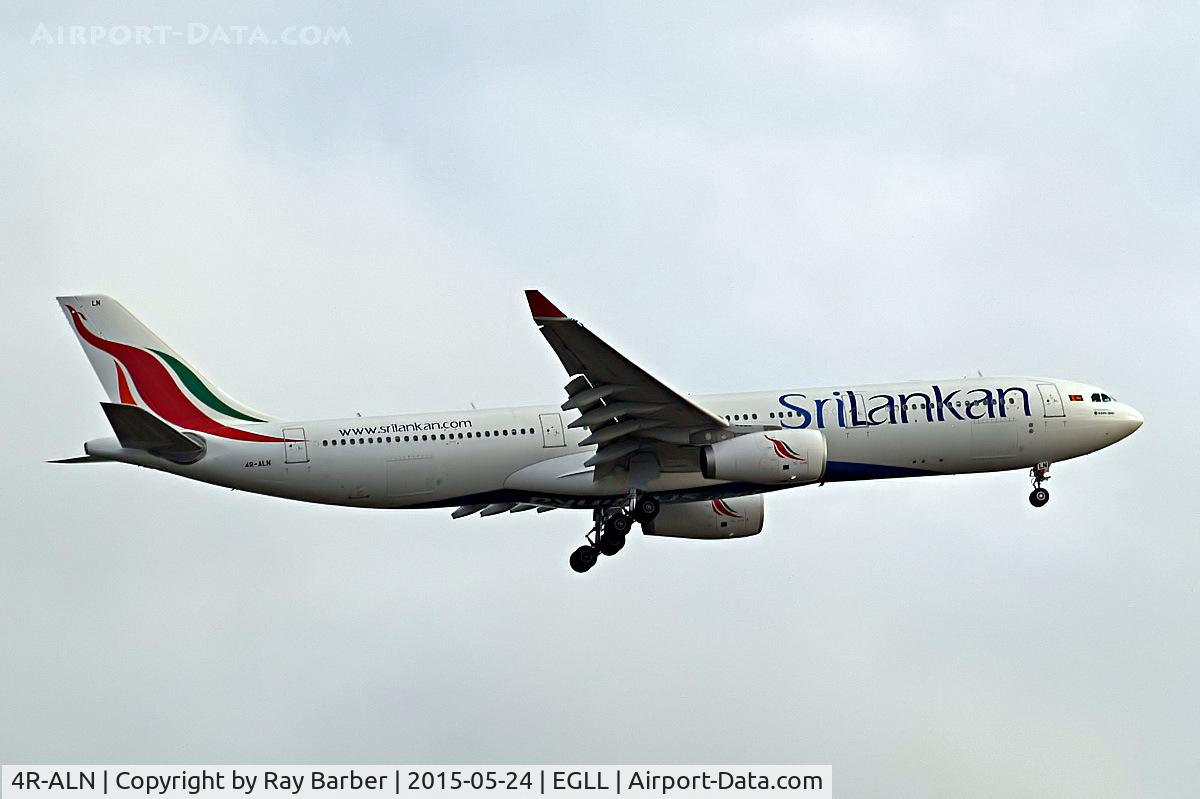 4R-ALN, 2015 Airbus A330-343 C/N 1604, Airbus A330-343E [1604] (Srilankan) Home~G 24/05/2015. On approach 27L.
