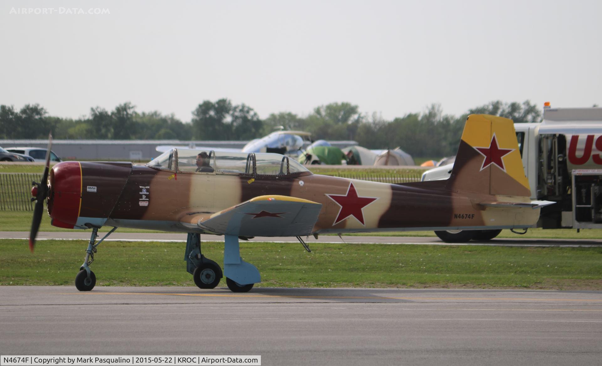 N4674F, 1972 Nanchang CJ-6A C/N 2851247, Nanchang CJ-6A